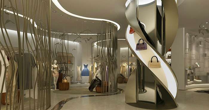 鄭州女裝服飾專(zhuān)賣(mài)店裝修設(shè)計(jì)案例