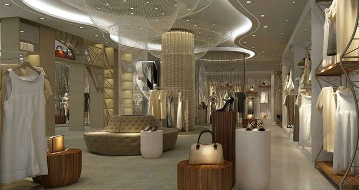 鄭州女裝服飾專(zhuān)賣(mài)店裝修設(shè)計(jì)案例