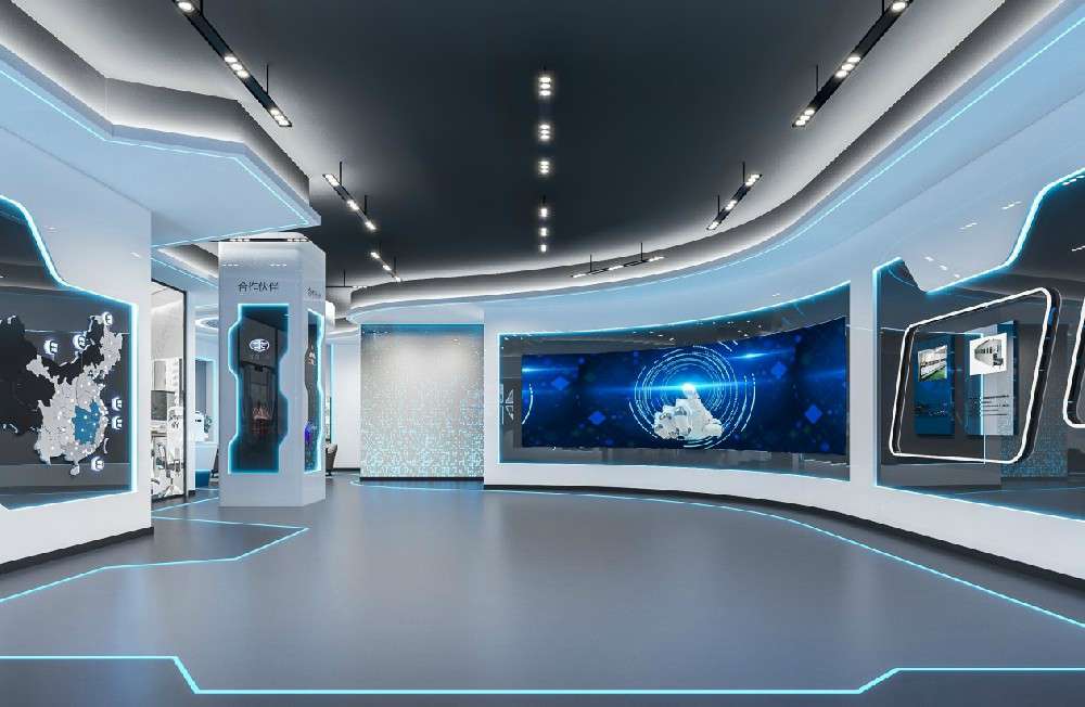 一個好的展廳設(shè)計能給人以強烈的視覺沖擊