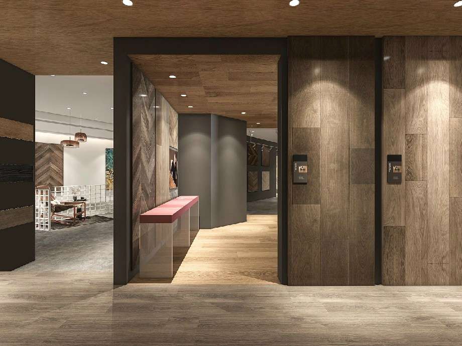 鄭州品牌地板專(zhuān)賣(mài)店裝修效果圖