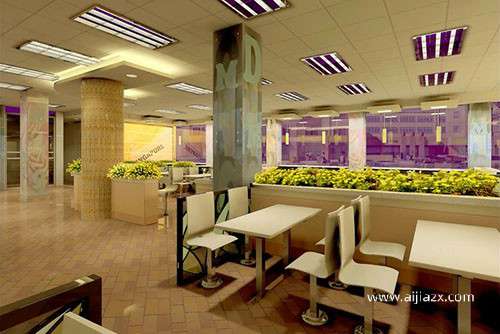 在鄭州開一家快餐店，快餐店怎樣裝修設計