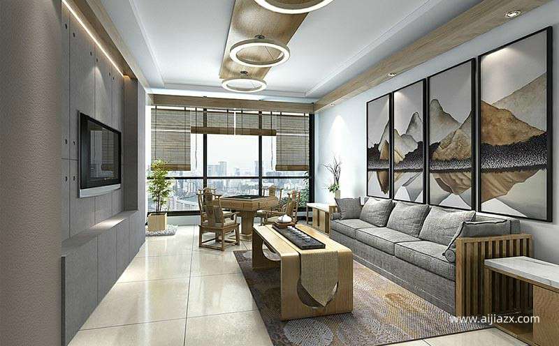 鄭州現(xiàn)代中式茶樓設(shè)計禪意空間文化