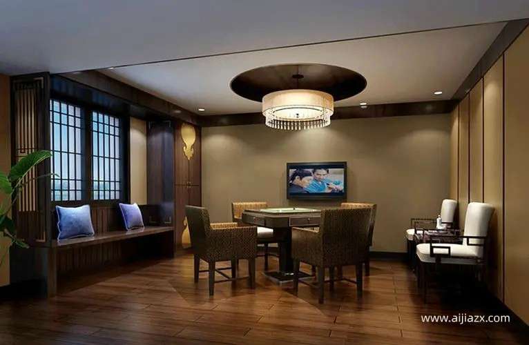 鄭州棋牌室裝修方案，棋牌室會所裝修設(shè)計(jì)說明