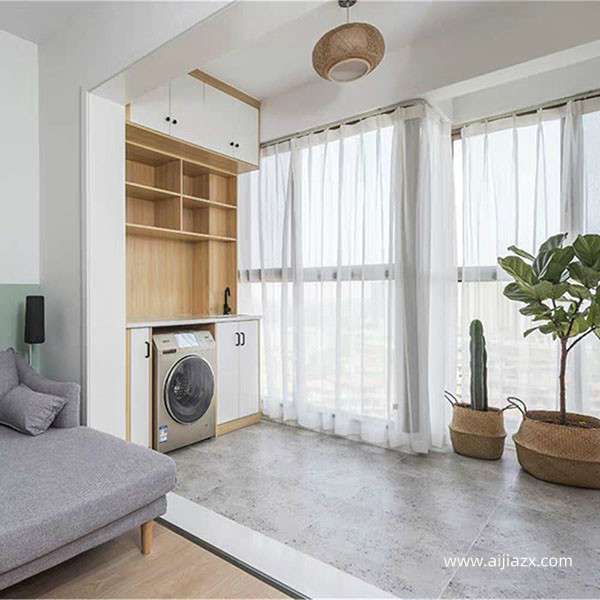 北歐風家裝設計客廳陽臺裝修效果圖 北歐風家裝設計客廳陽臺裝修效果圖