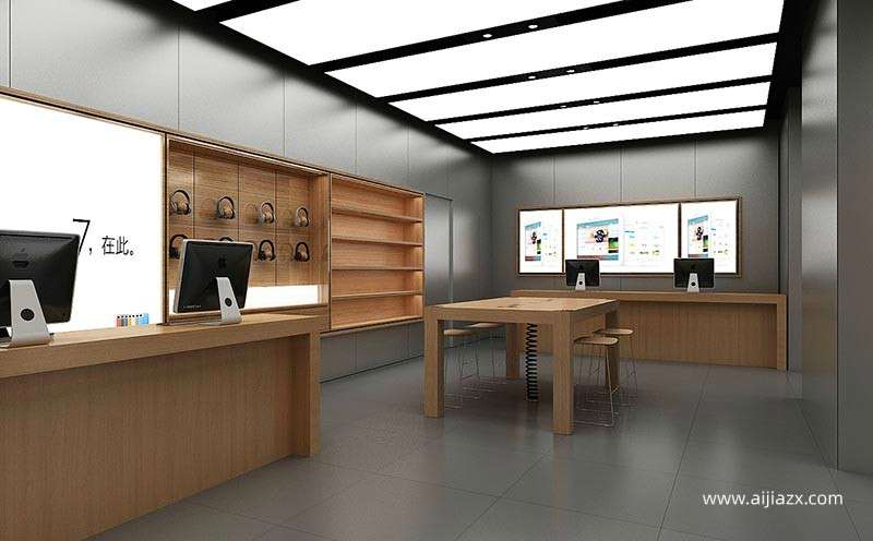 蘋果手機店怎么裝修，蘋果手機店室內設計