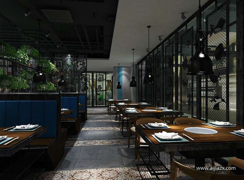 200平米火鍋店裝修設計，小型火鍋店廚房布局設計