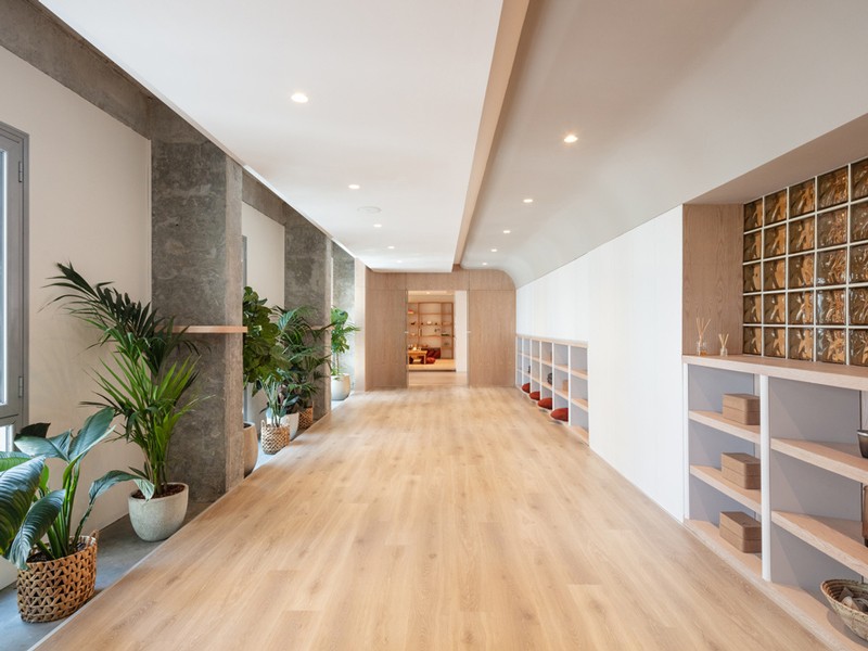 鄭州瑜伽工作室裝修設計效果圖