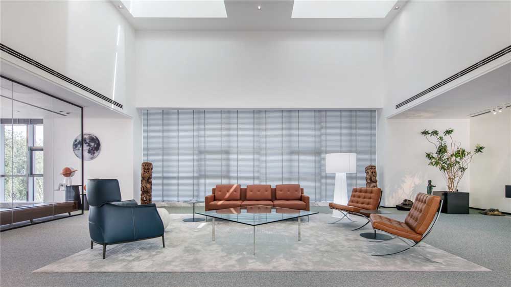 洛陽食品公司辦公室裝修設計效果圖