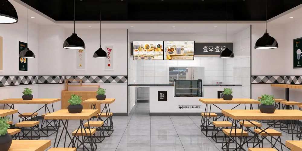 鄭州早餐店設計,包子店鋪裝修設計 鄭州早餐店設計,包子店鋪裝修設計