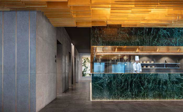 1200m2鄭州西餐廳設計裝修效果圖