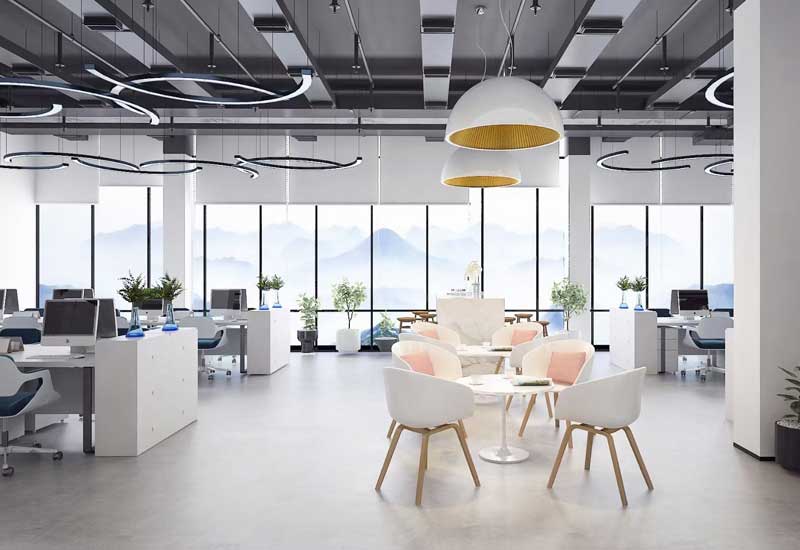 上街區(qū)辦公室裝修設計效果圖