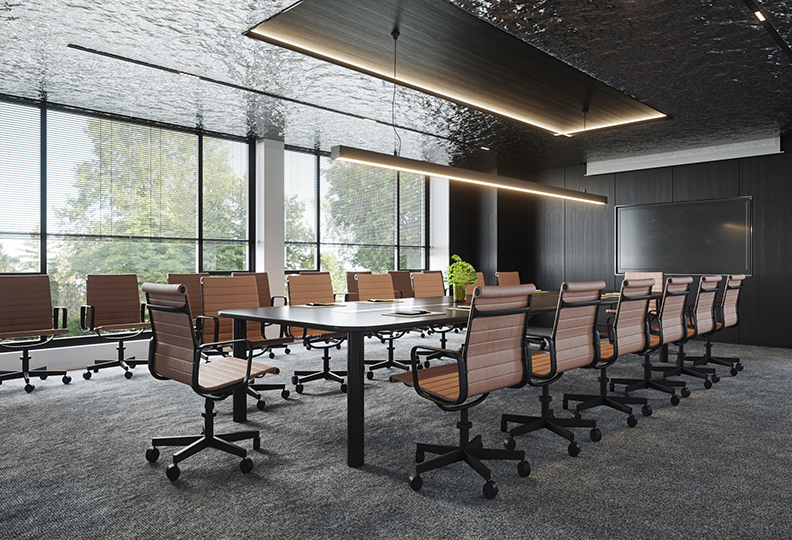 鄭州產(chǎn)業(yè)園區(qū)辦公室裝修設計效果圖