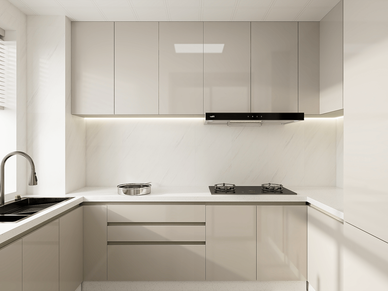 135平米現(xiàn)代風格三居室裝修設計效果圖