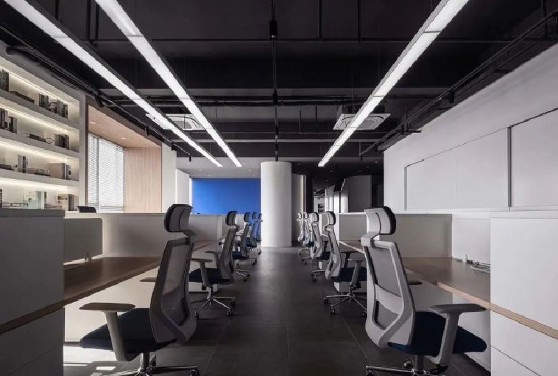 400平米外貿(mào)公司辦公室設計圖