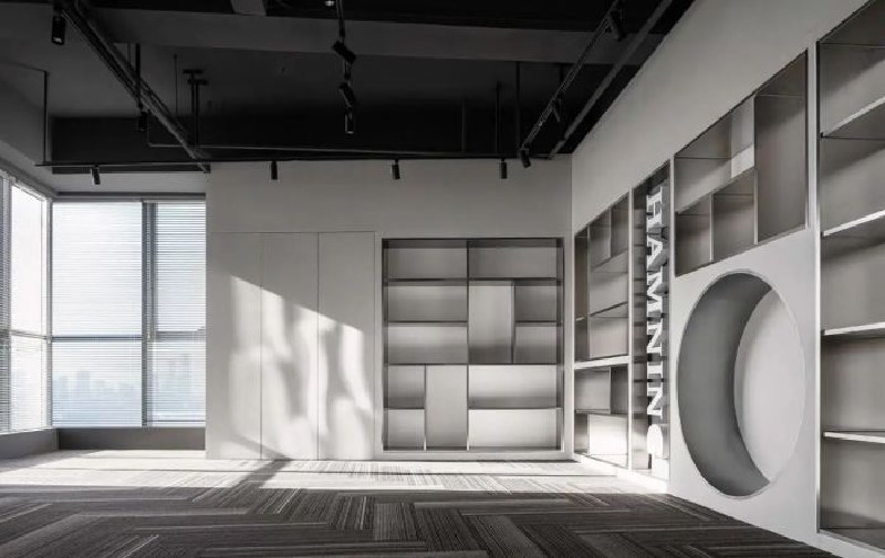 400平米外貿(mào)公司辦公室設計圖