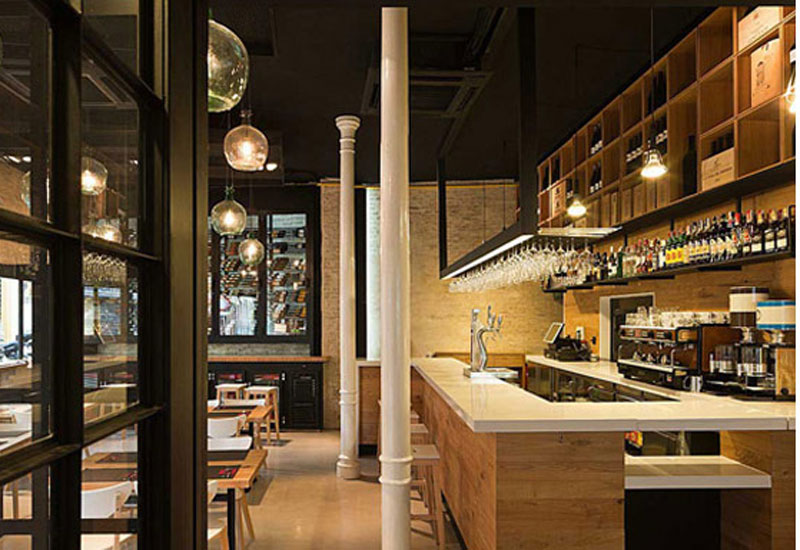 130平米餐飲店面裝修設(shè)計(jì)效果圖