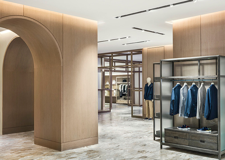 235平米中式服飾店鋪裝修設(shè)計效果圖