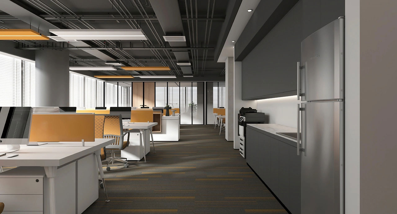 830平米現(xiàn)代辦公空間設(shè)計(jì)裝修效果圖