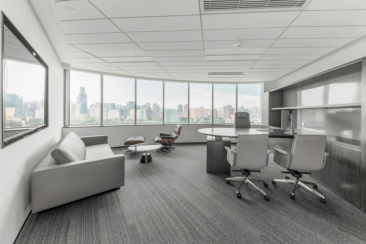 347平米新鄉(xiāng)廠房辦公室裝修設(shè)計效果圖