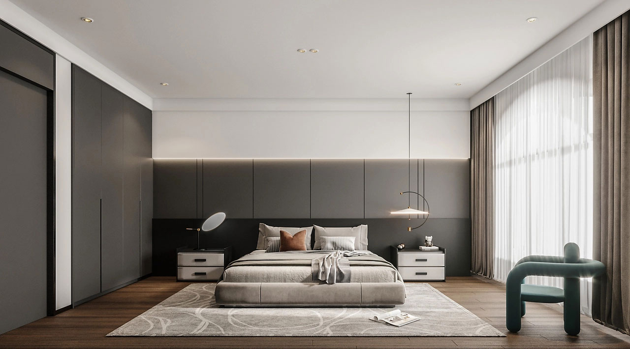 320平米鄭州別墅裝修設(shè)計效果圖