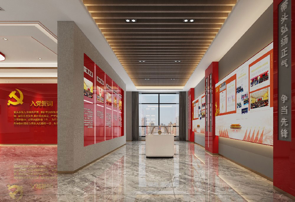 鄭州黨建展廳設計方案：傳承紅色精神，展現時代風采
