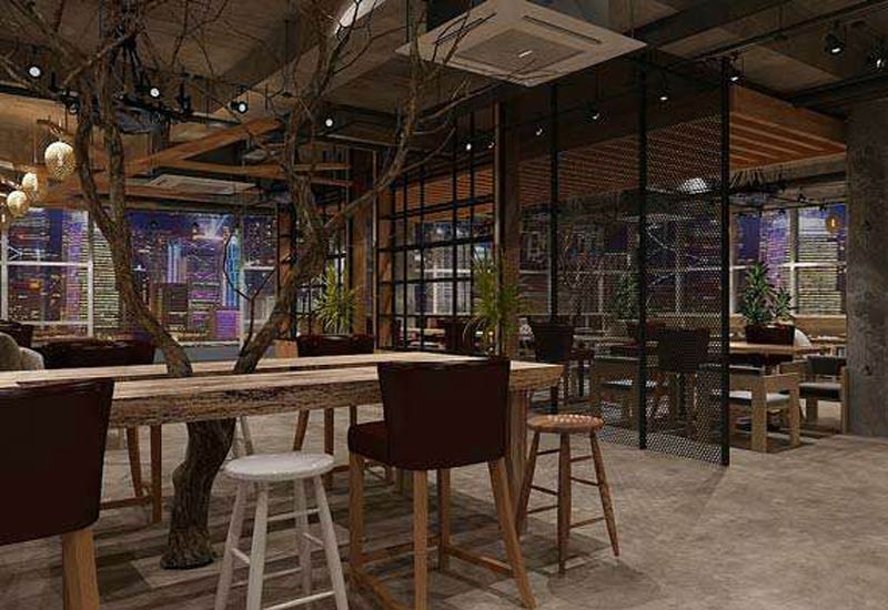 鄭州咖啡廳裝修：打造都市中的寧?kù)o綠洲