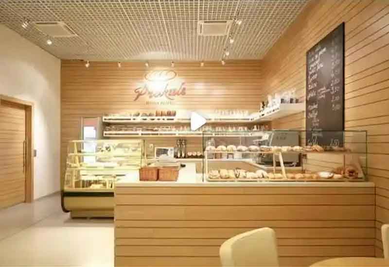 鄭州面包店裝修設(shè)計(jì)：暖香氛圍與開(kāi)放式制作區(qū)設(shè)計(jì)思路