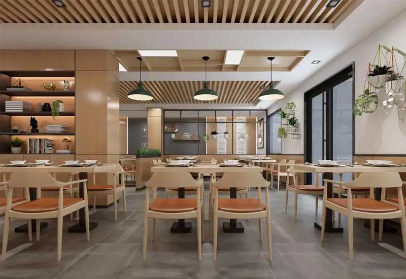 鄭州早餐店裝修施工:快速取餐與座位的優化布局