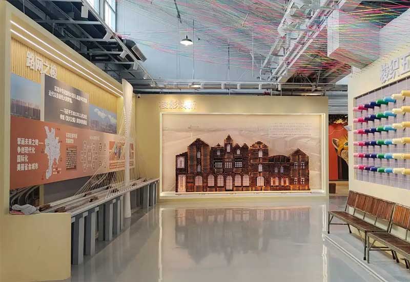 鄭州紡織面料展館設(shè)計費用:新型材料的專利展示成本