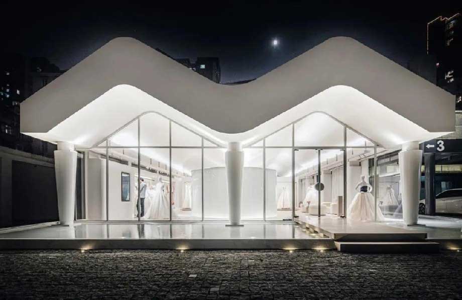 180平米婚紗攝影店裝修設計效果圖