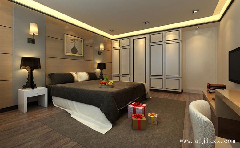 素凈簡約的現(xiàn)代風格大戶型裝修效果圖