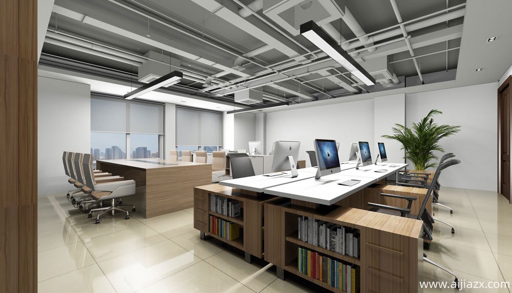 鄭州航空港區(qū)聯(lián)創(chuàng)集團辦公室裝修設計