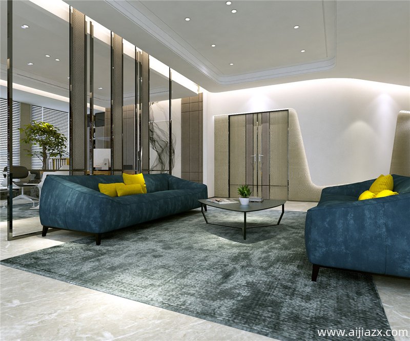 背景墻面設計的技巧是什么？鄭州辦公室裝修